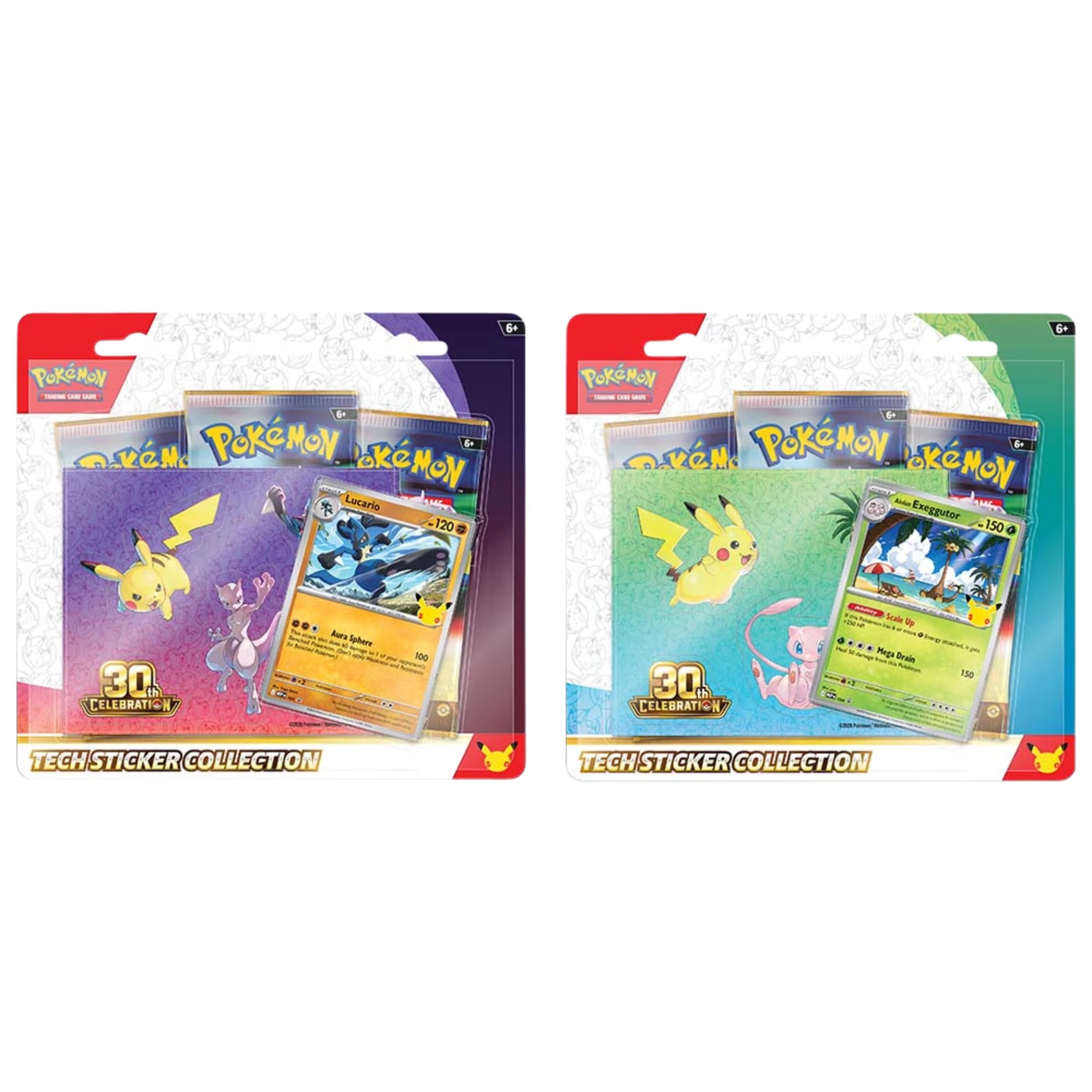 Pokémon TCG: 30th Celebration Tech Sticker Collection